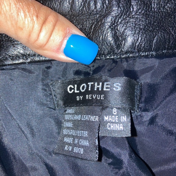 Leather pants. Almost brand new … worn once for a Halloween costume. Perfect - Picture 2 of 3